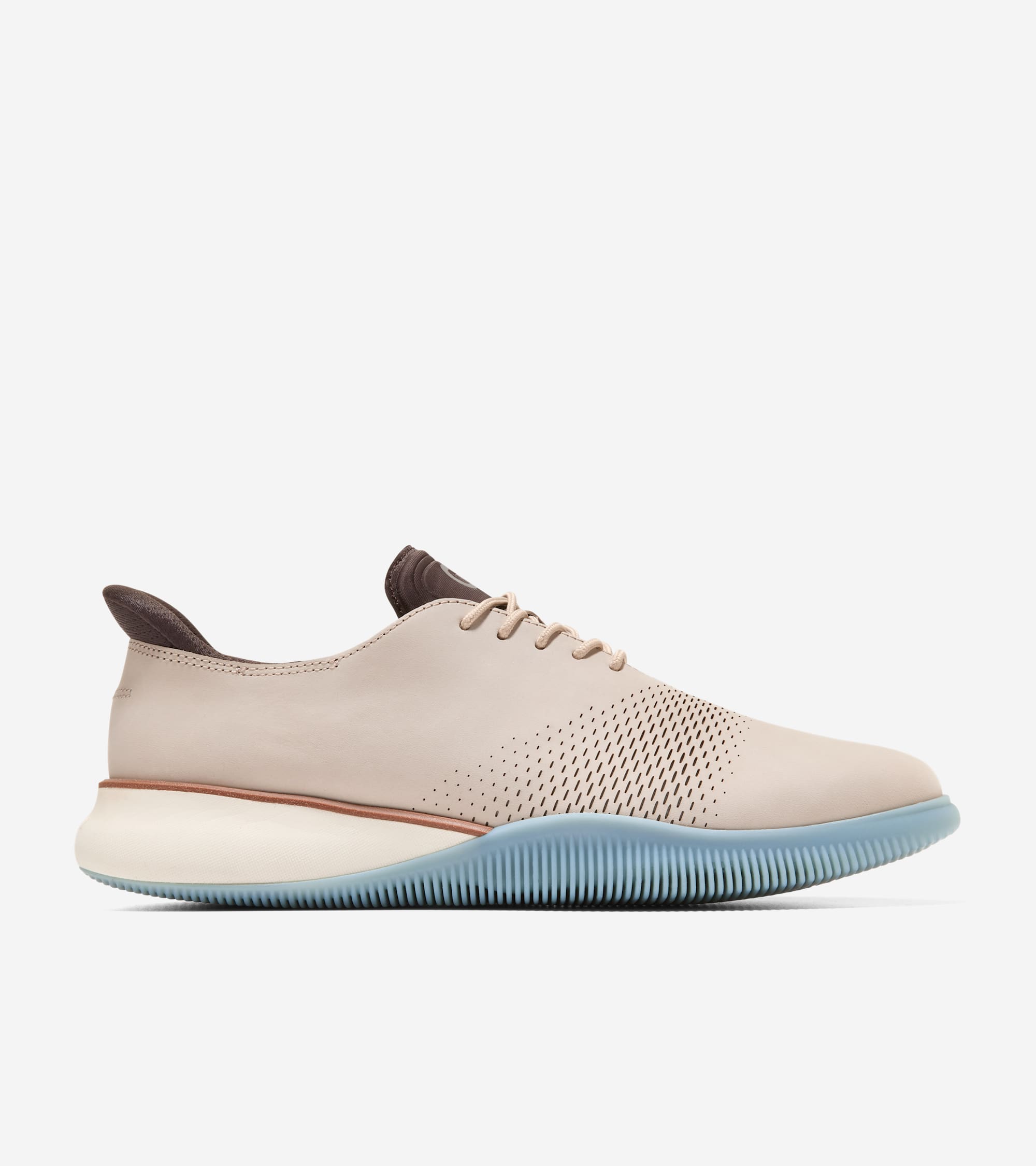 Men's 6.ZERØGRAND Laser Quick-On Oxfords in Brown | Cole Haan