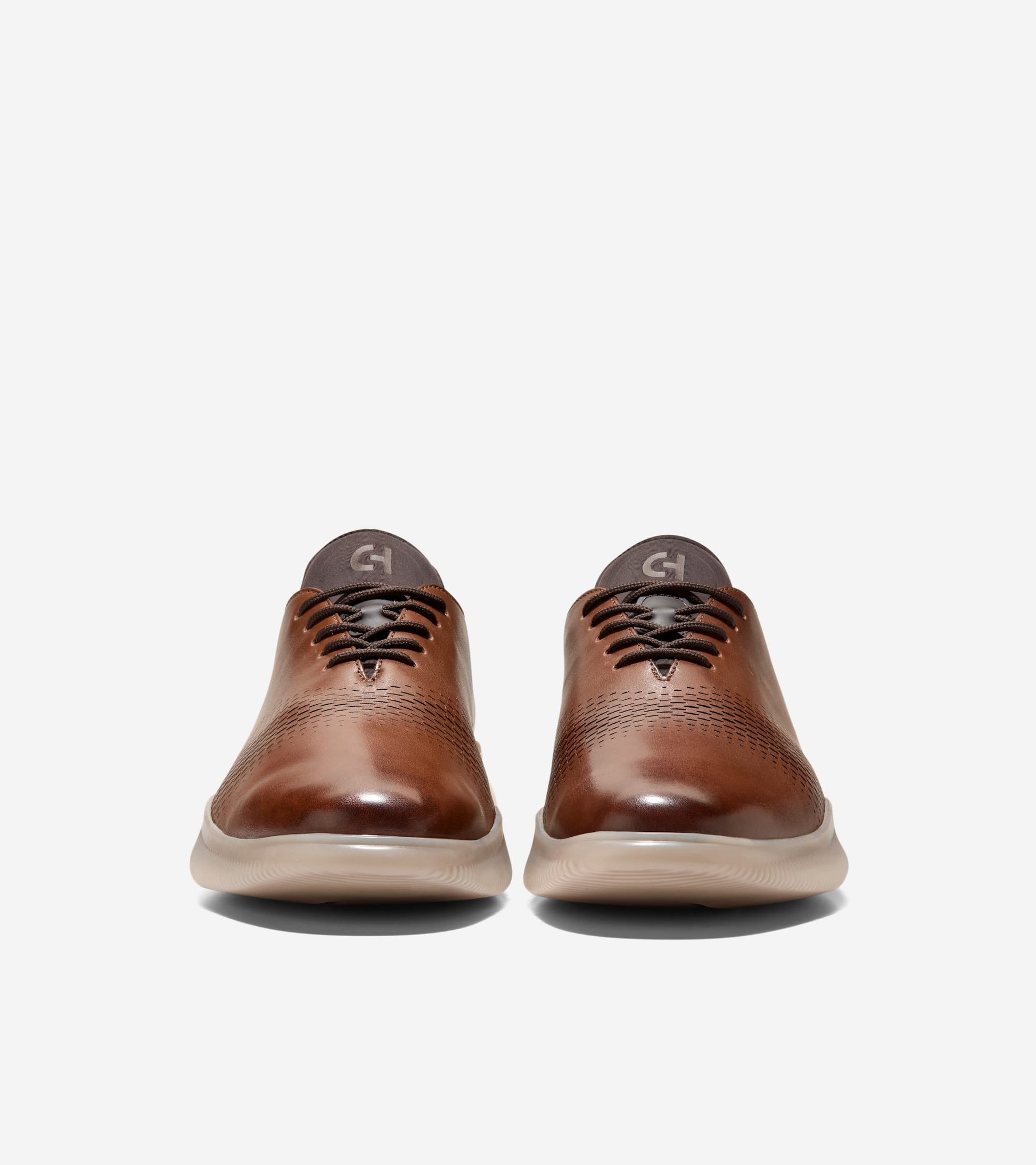 Men's 6.ZERØGRAND Laser Quick-On Oxfords in Brown