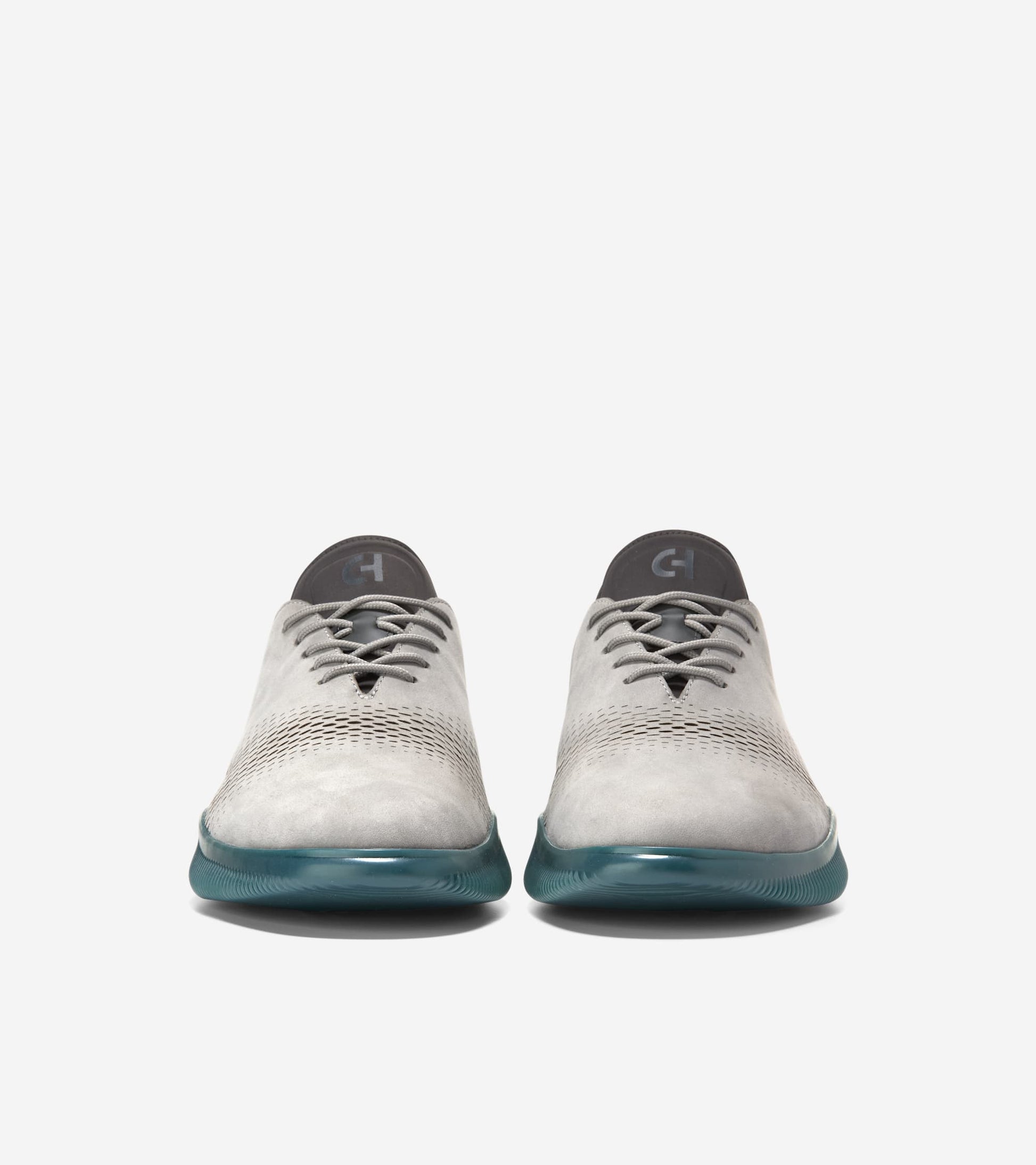 Men's 6.ZERØGRAND Laser Quick-On Oxfords-Ultimate Gray-Raven