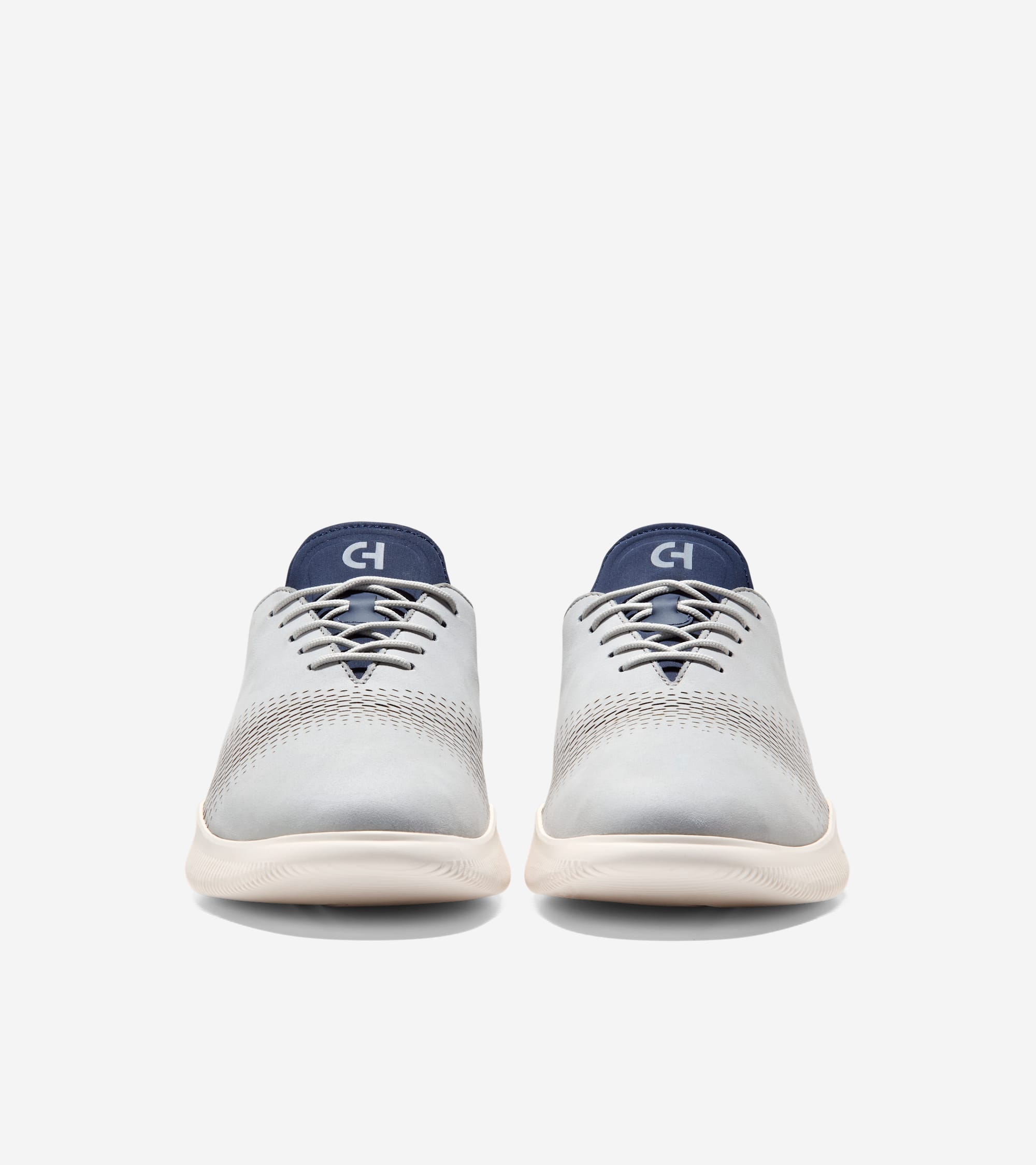 Men's 6.ZERØGRAND Laser Quick-On Oxfords in Grey | Cole Haan