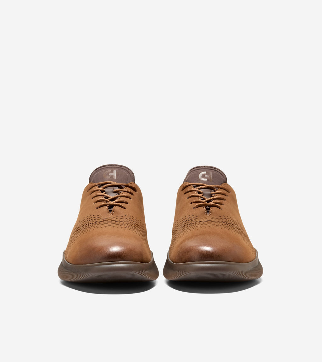 Men's 6.ZERØGRAND Laser Quick-On Oxfords-Chestnut-Dark Natural-Java