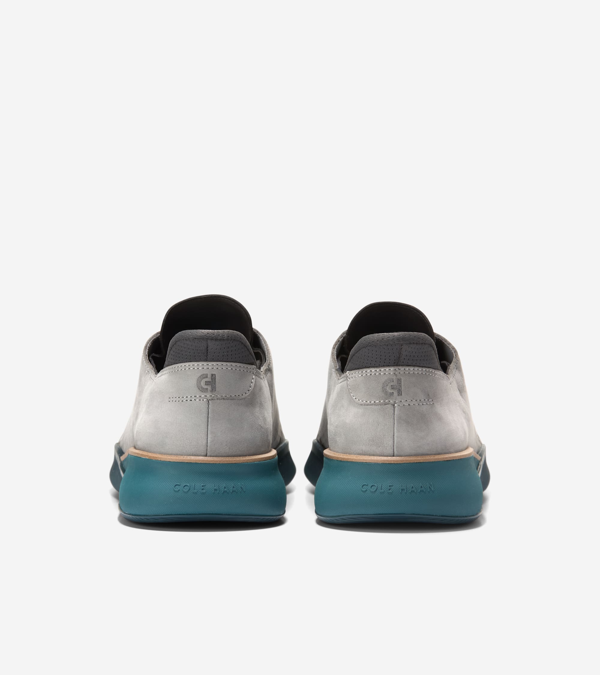 Men's 6.ZERØGRAND Laser Quick-On Oxfords in Grey | Cole Haan