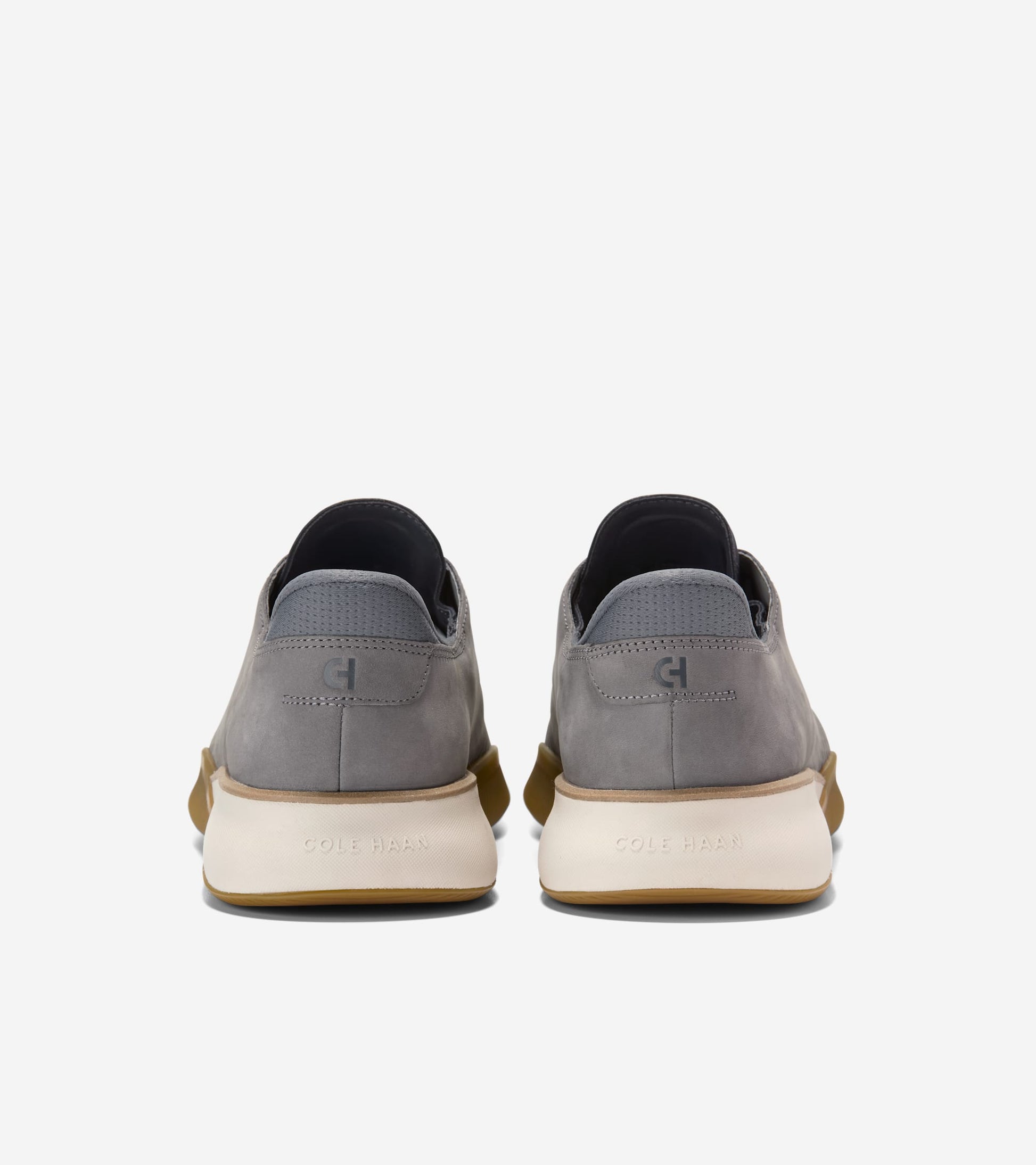 Men's 6.ZERØGRAND Laser Quick-On Oxfords-Steel Gray-Natural-Gum