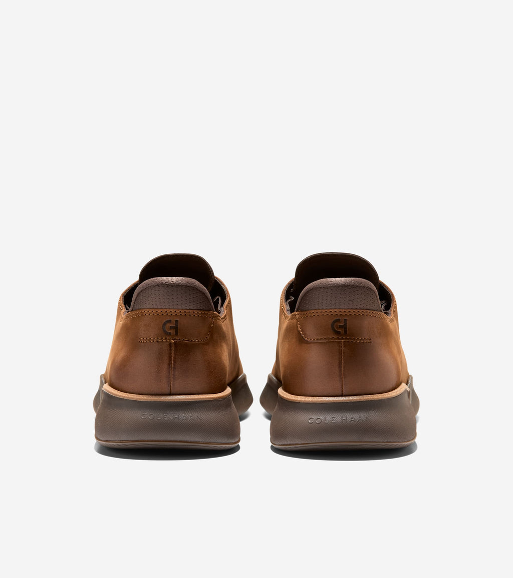 Men's 6.ZERØGRAND Laser Quick-On Oxfords-Chestnut-Dark Natural-Java