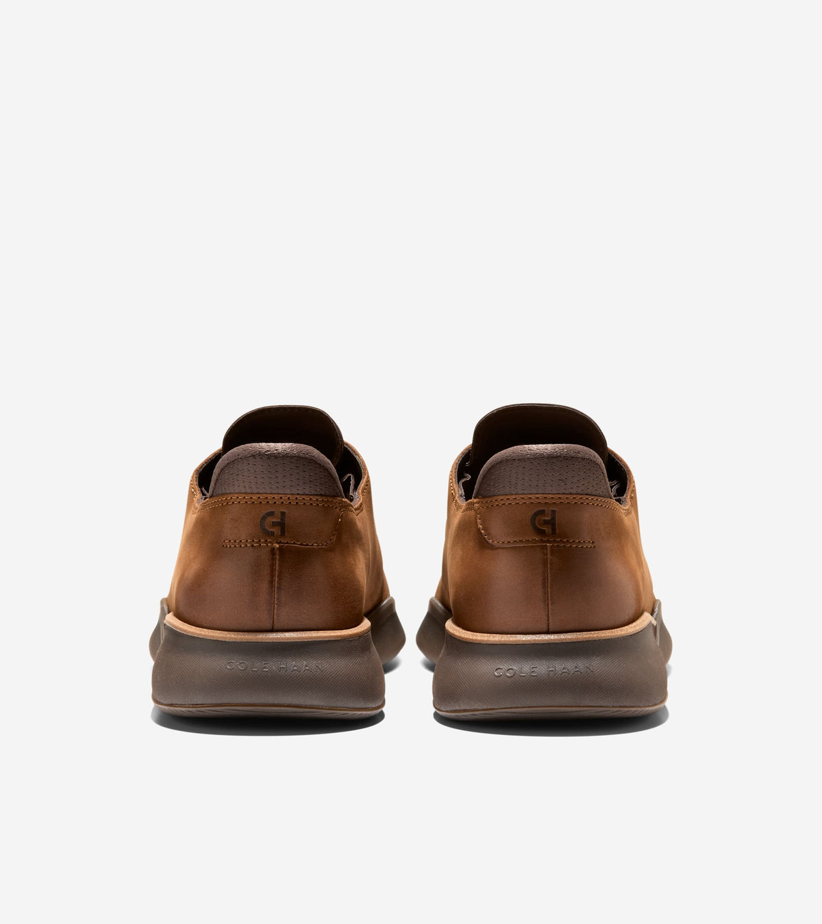 Men's 6.ZERØGRAND Laser Quick-On Oxfords-Chestnut-Dark Natural-Java