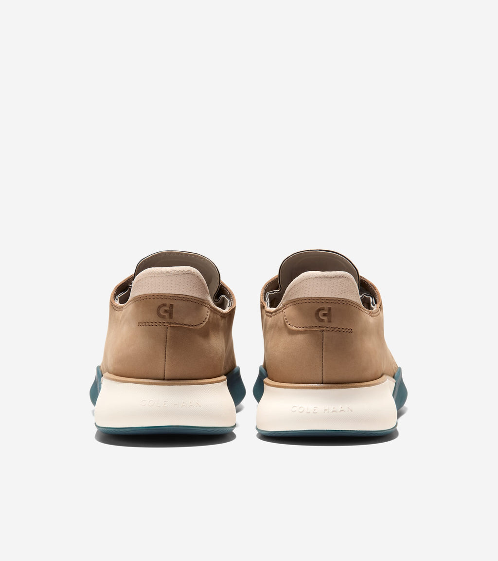 Men's 6.ZERØGRAND Laser Quick-On Oxfords-Dark Latte-Natural
