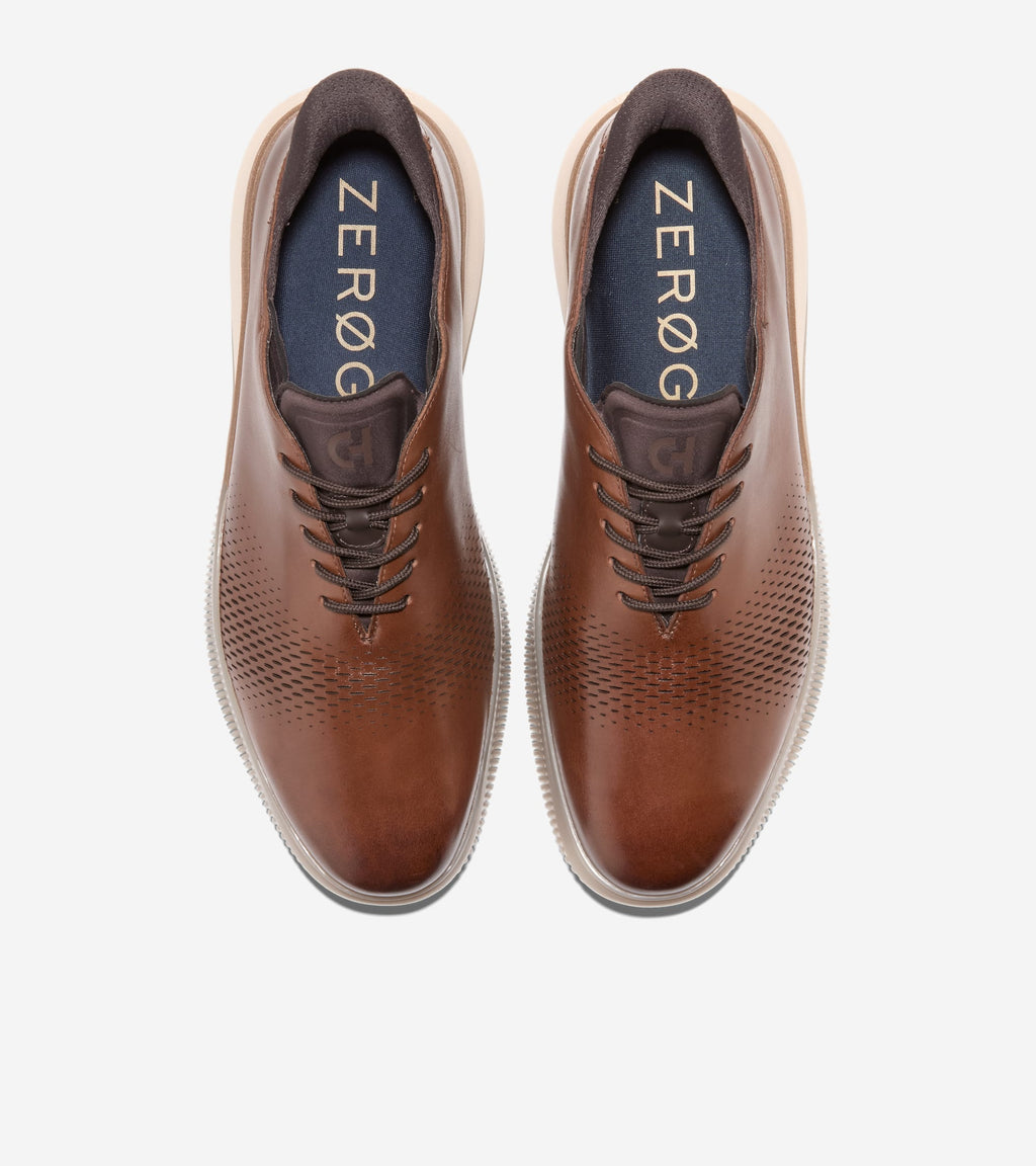 Men's Cole Haan 6.Zerogrand Laser Quick-On Oxfords - Woodbury | Dark Chocolate / 9 / M