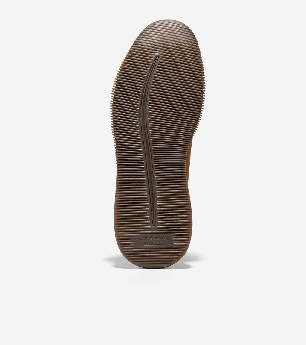 Men's 6.ZERØGRAND Laser Quick-On Oxfords-Chestnut-Dark Natural-Java