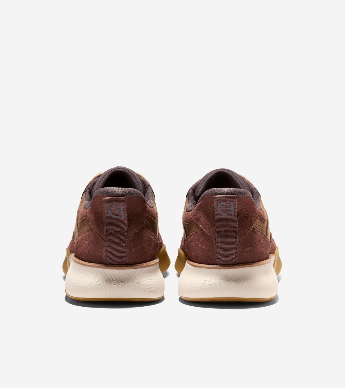 Men's 6.ZERØGRAND Quick-On Leather Sneakers-Toasted Coconut-Chestnut-Gum