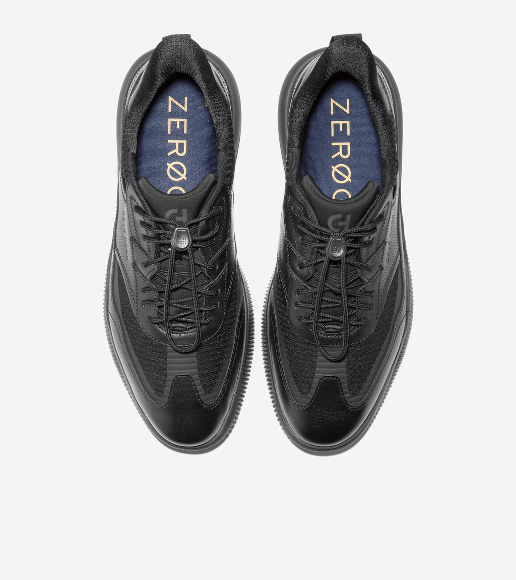 Men's 6.ZERØGRAND Quick-On Sneakers-Black