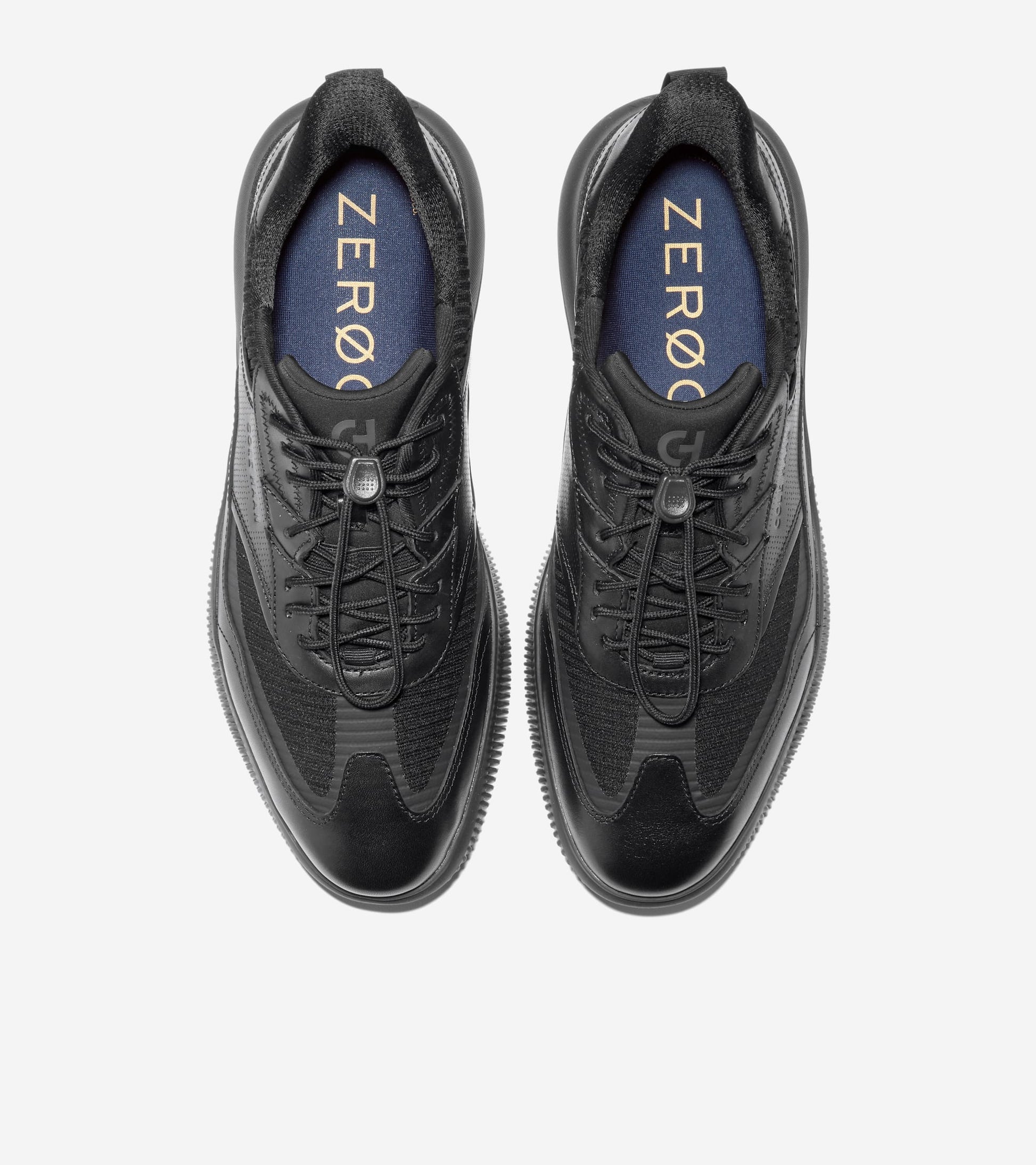 Men's 6.ZERØGRAND Quick-On Sneakers-Black