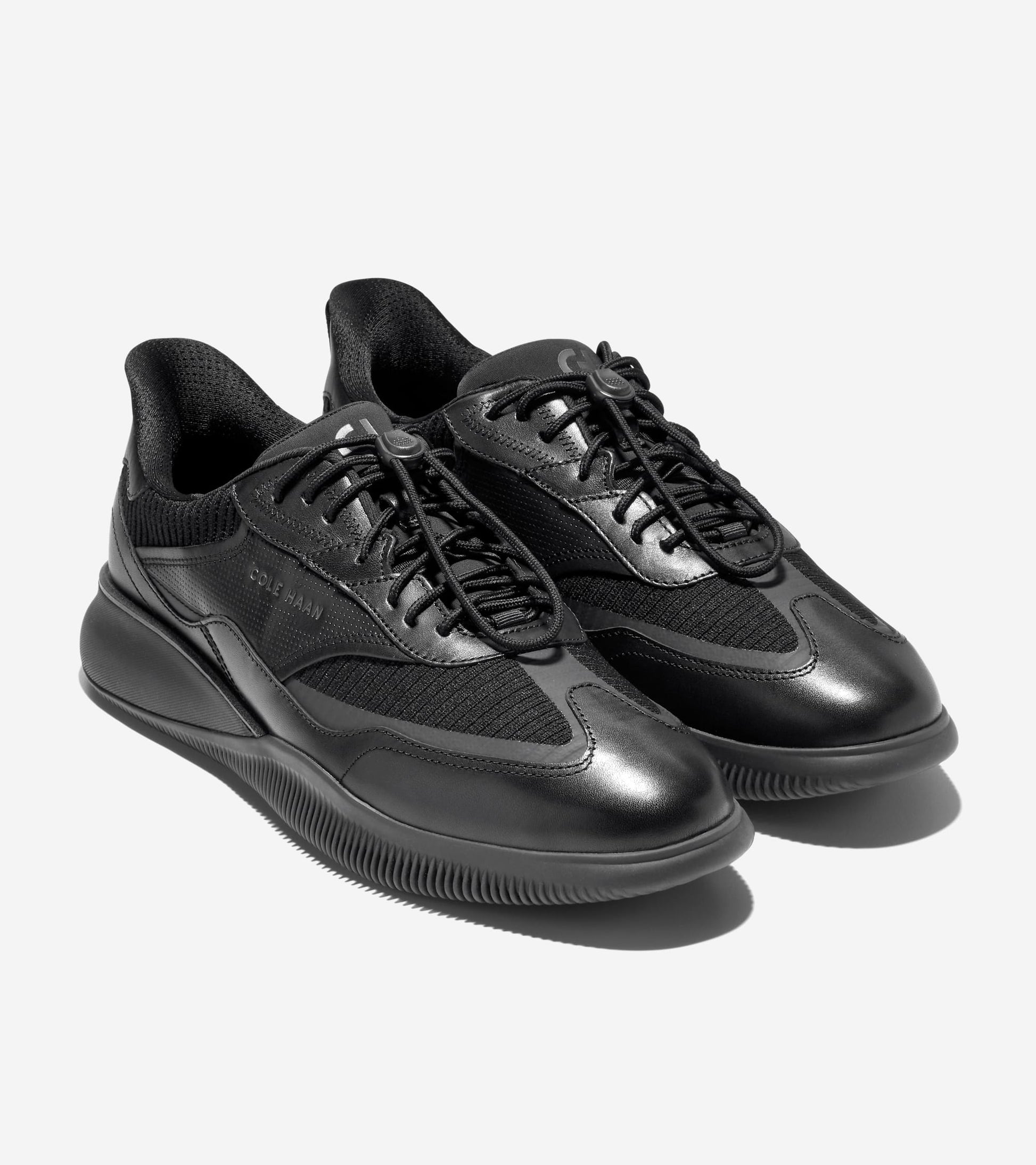 Men's 6.ZERØGRAND Quick-On Sneakers-Black