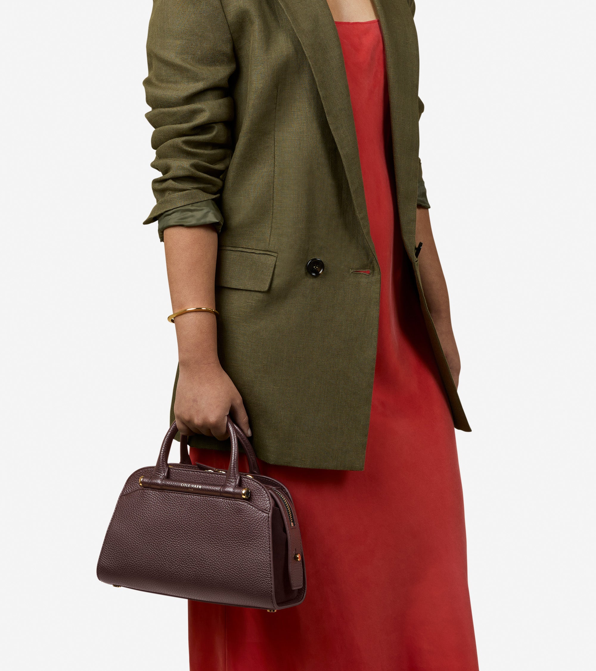 Women's Catherine Small Satchel in Brown | Cole Haan