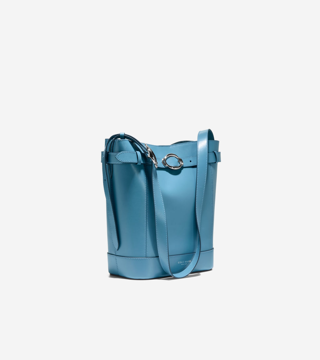 Women's Alexandria Bucket Bag-Provincial Blue