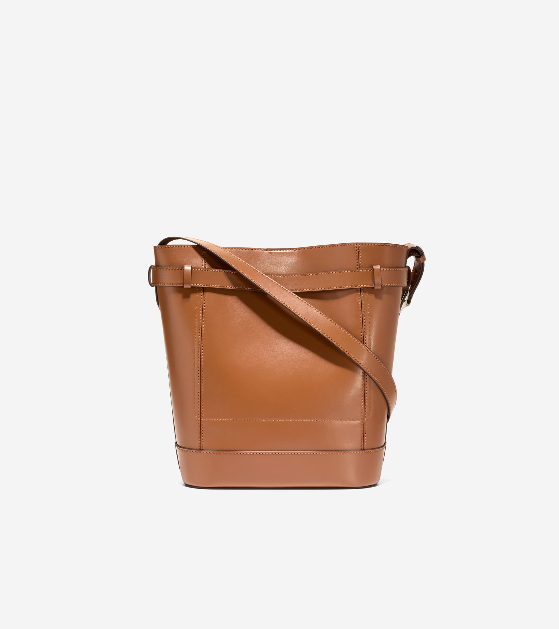 Women's Alexandria Bucket Bag-New Caramel
