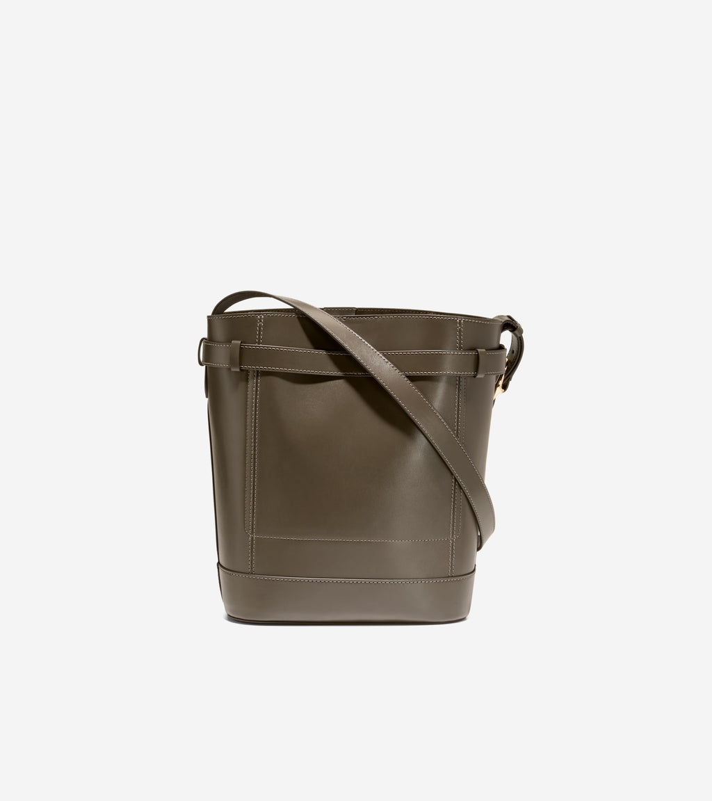 Women's Alexandria Bucket Bag-Deep Olive