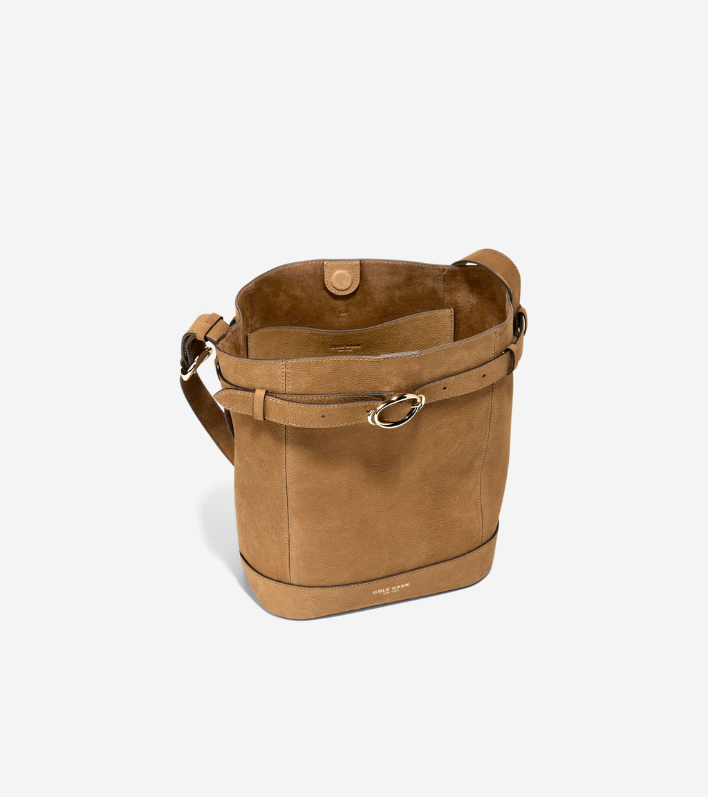 Women's Alexandria Bucket Bag-Golden Honey
