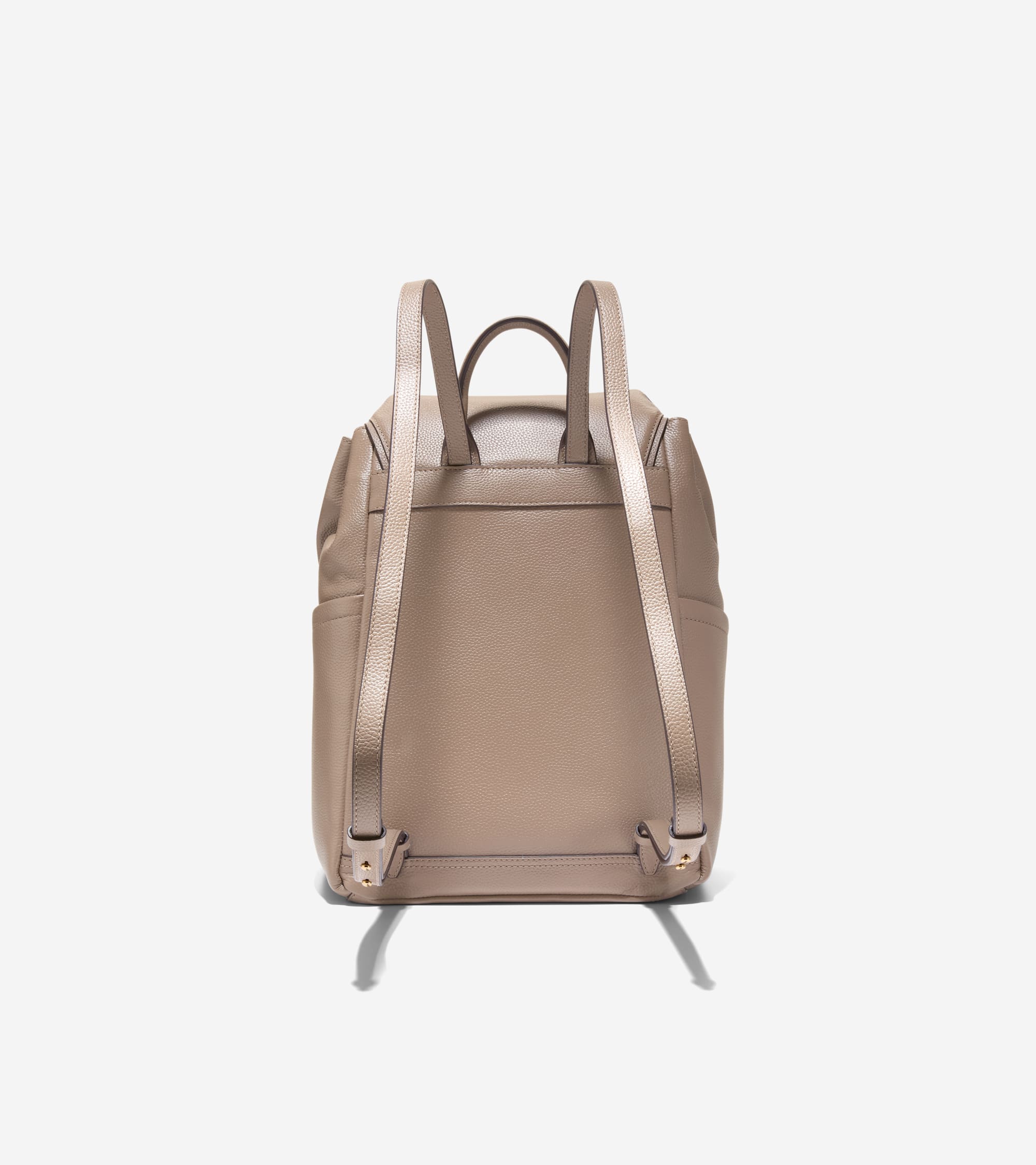 Women's Alexandria Flap Medium Backpack in Beige | Cole Haan