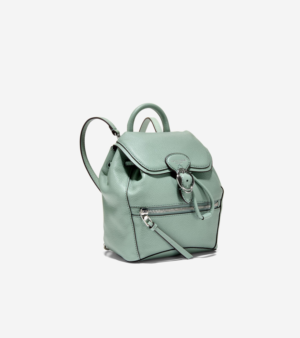 Women's Alexandria Flap Small Backpack-Lily Pad