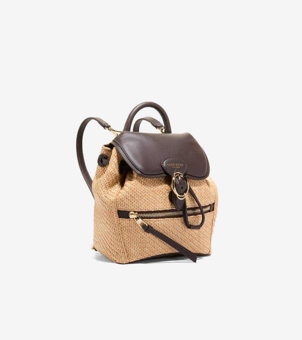coach evie backpack metallic Cole Haan Women's Alexandria Flap Small Backpack