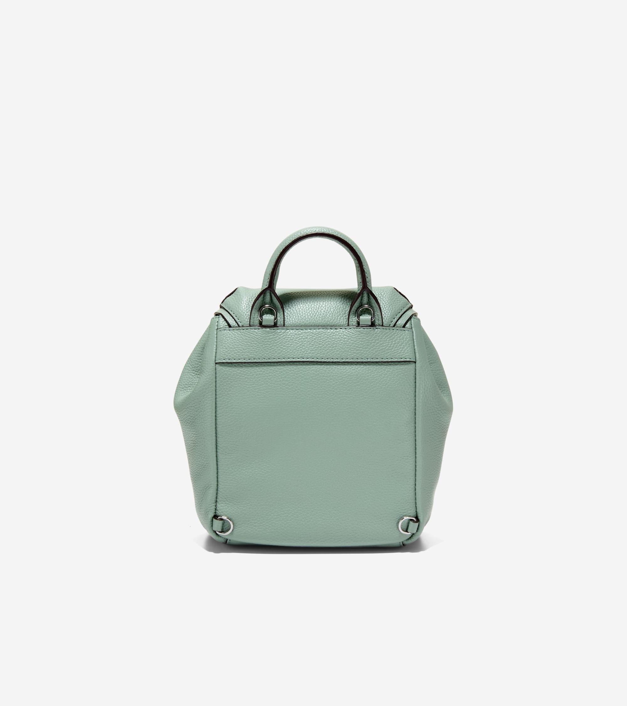 Women's Alexandria Flap Small Backpack in Green | Cole Haan