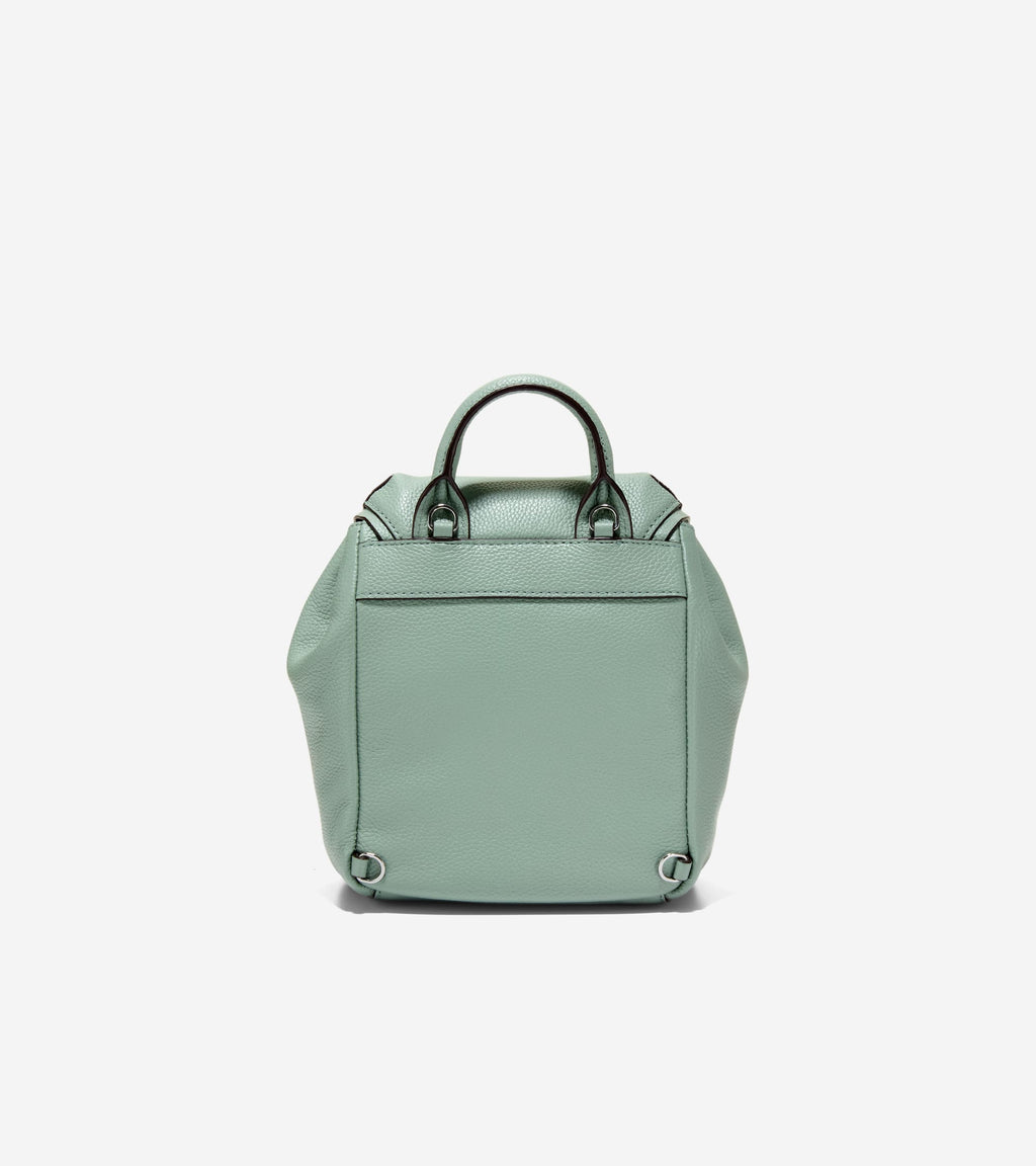 Women's Alexandria Flap Small Backpack-Lily Pad