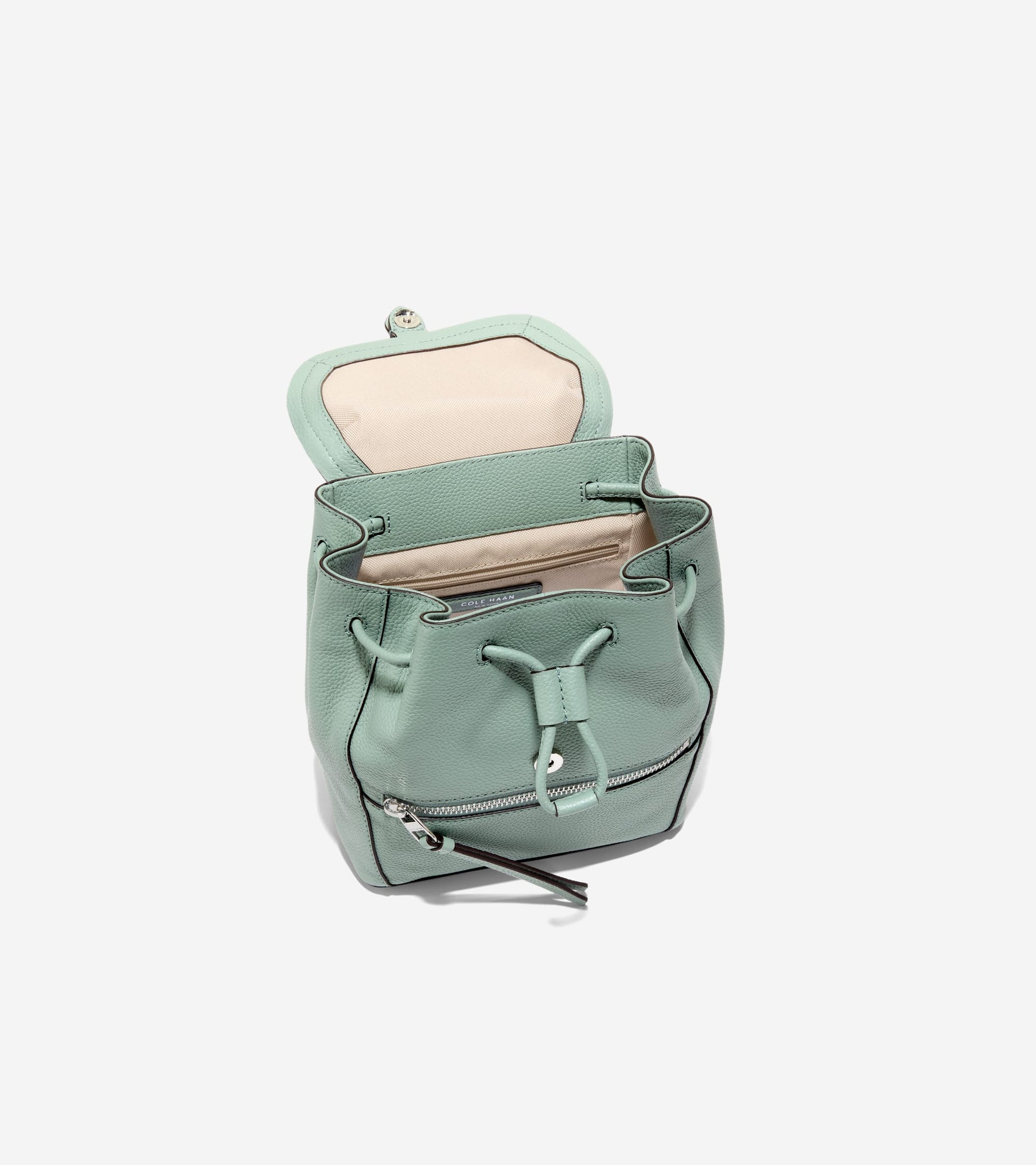 Women's Alexandria Flap Small Backpack-Lily Pad