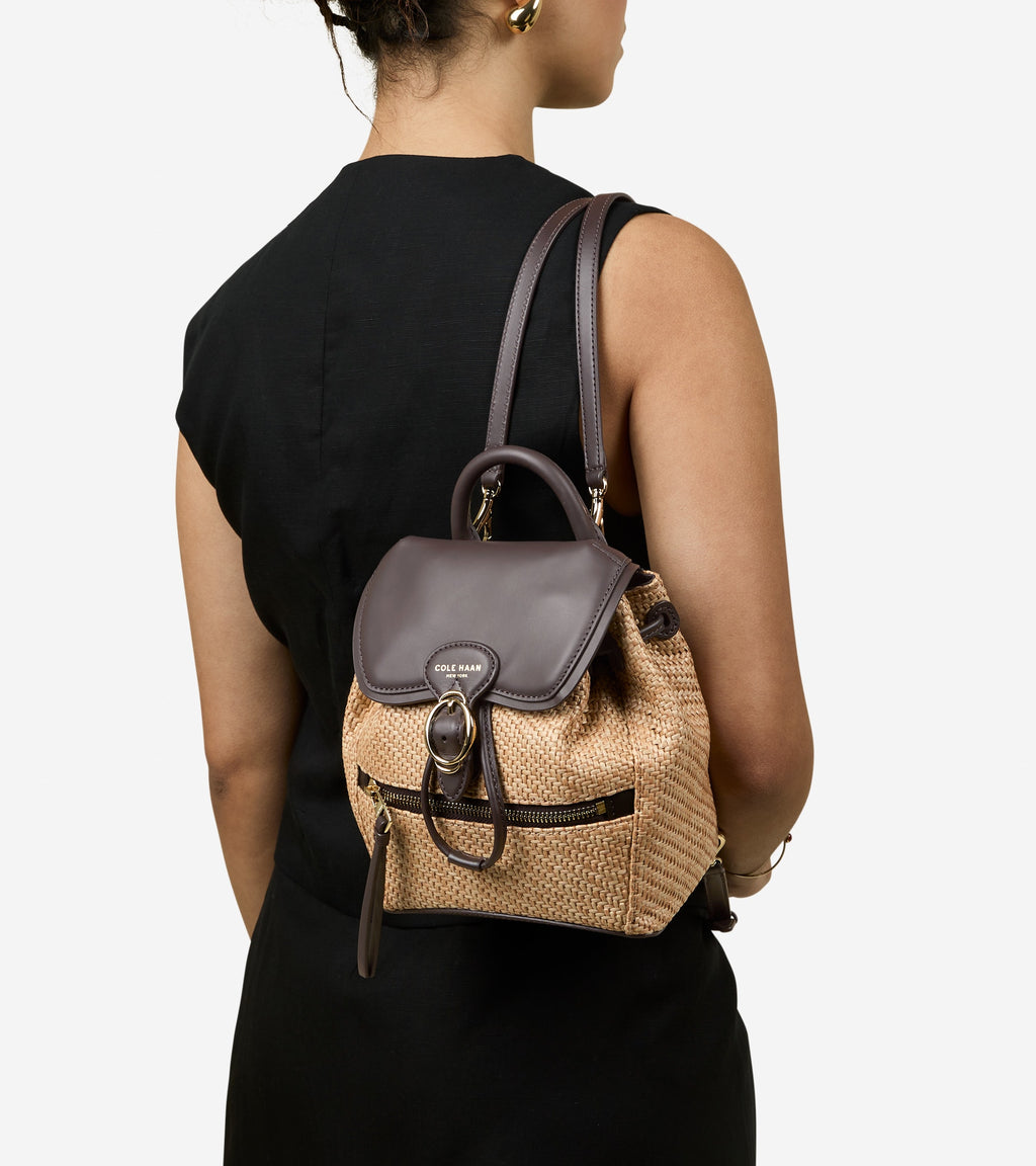 Women's Alexandria Flap Small Backpack