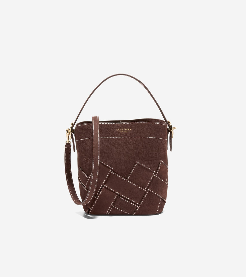 Women's Alexandria Small Bucket Crossbody Bag-Madeira
