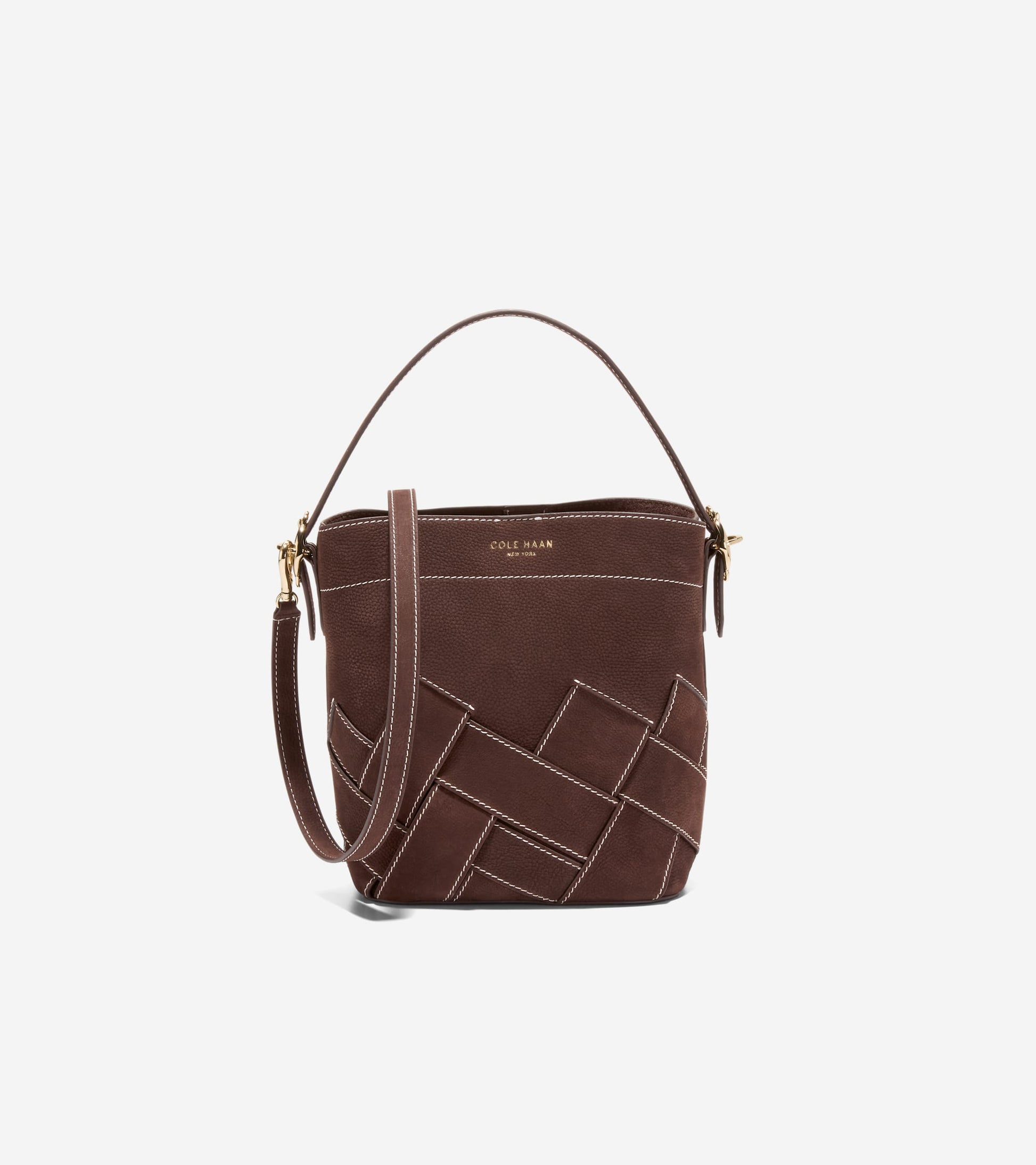 Women's Alexandria Small Bucket Crossbody Bag-Madeira