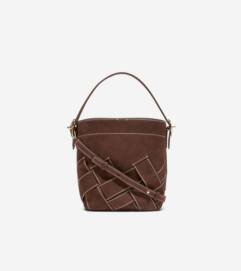 Women's Alexandria Small Bucket Crossbody Bag-Madeira