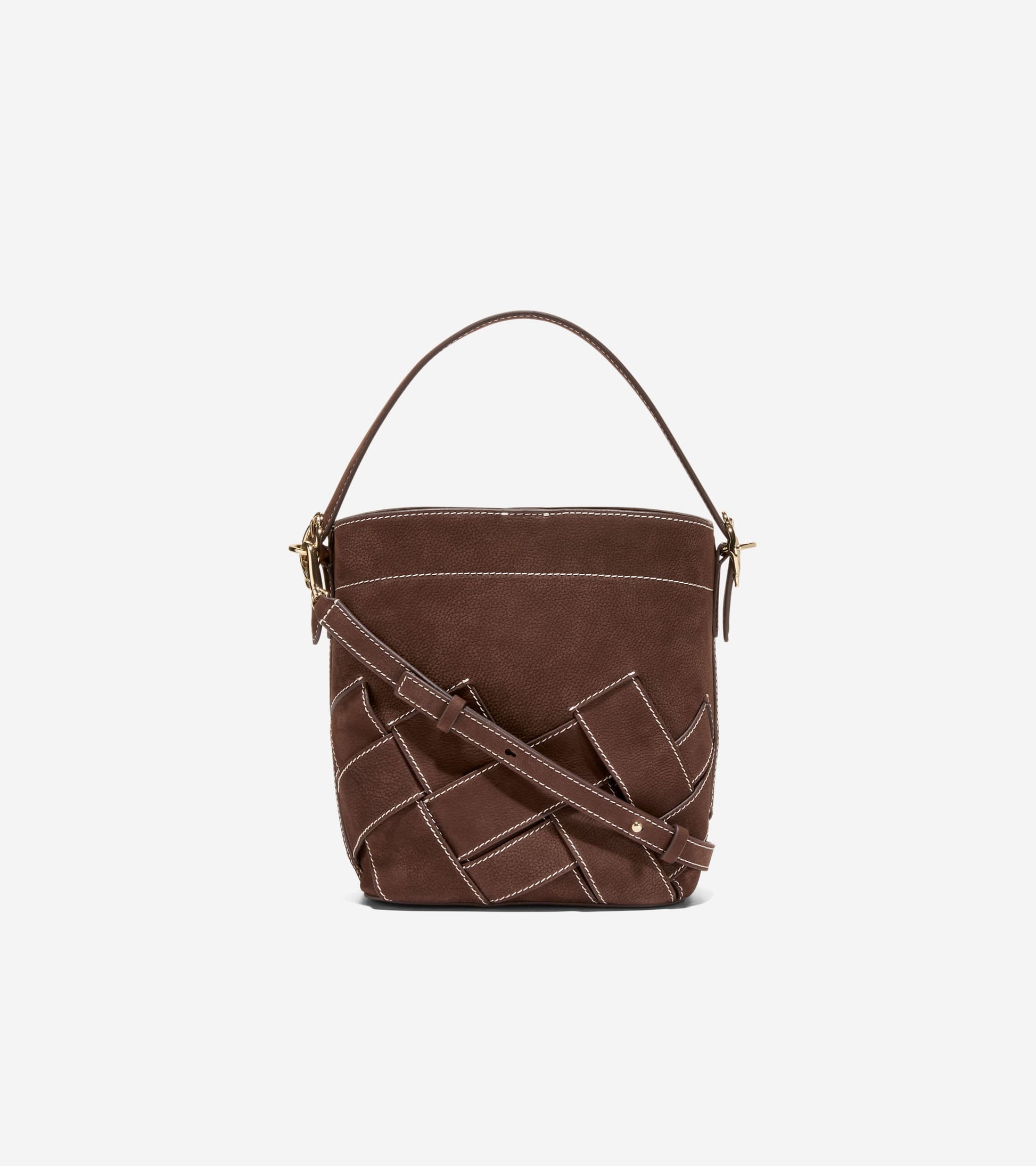 Women's Alexandria Small Bucket Crossbody Bag-Madeira