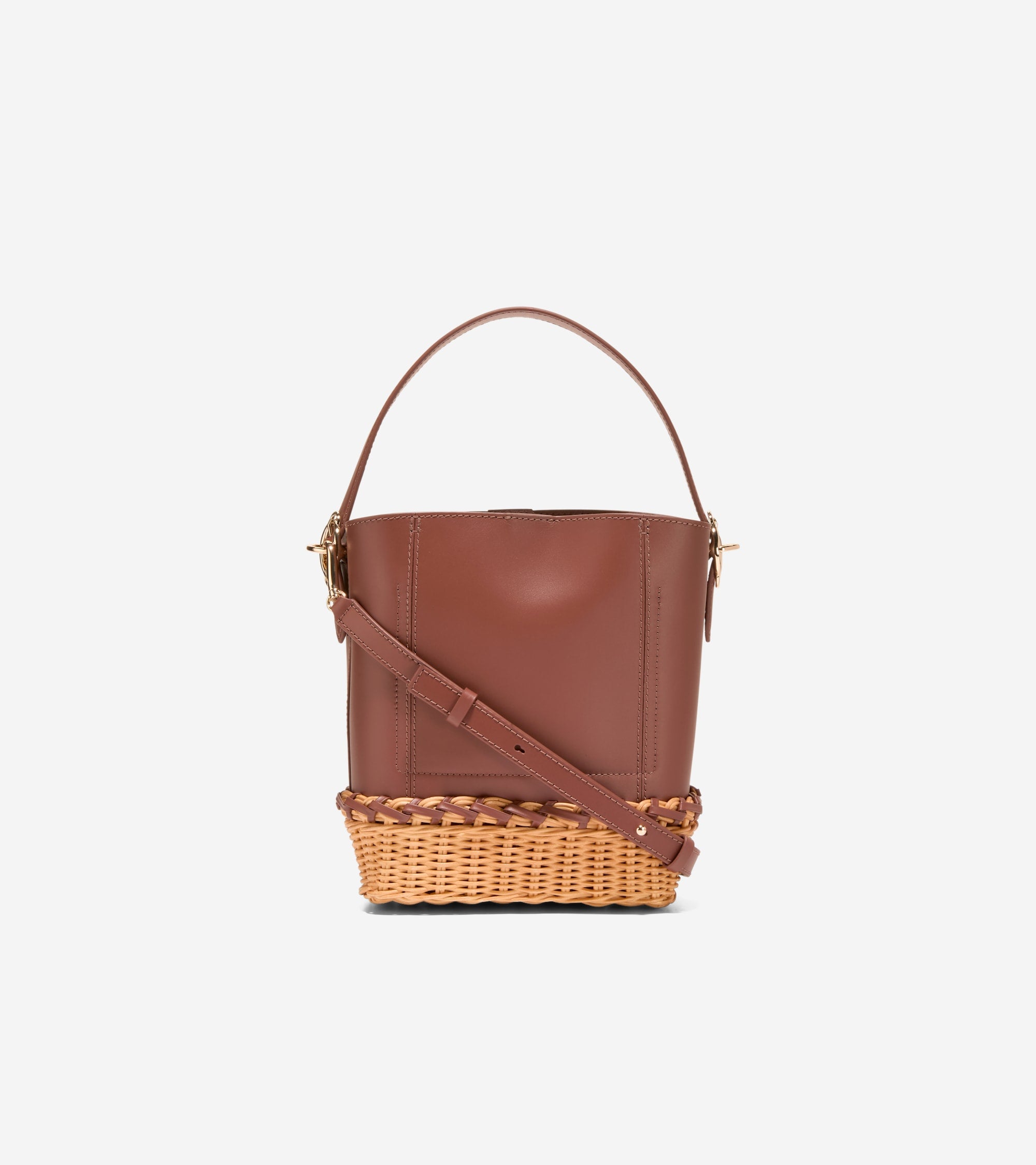 Women's Alexandria Small Bucket Crossbody Bag in Brown | Cole Haan
