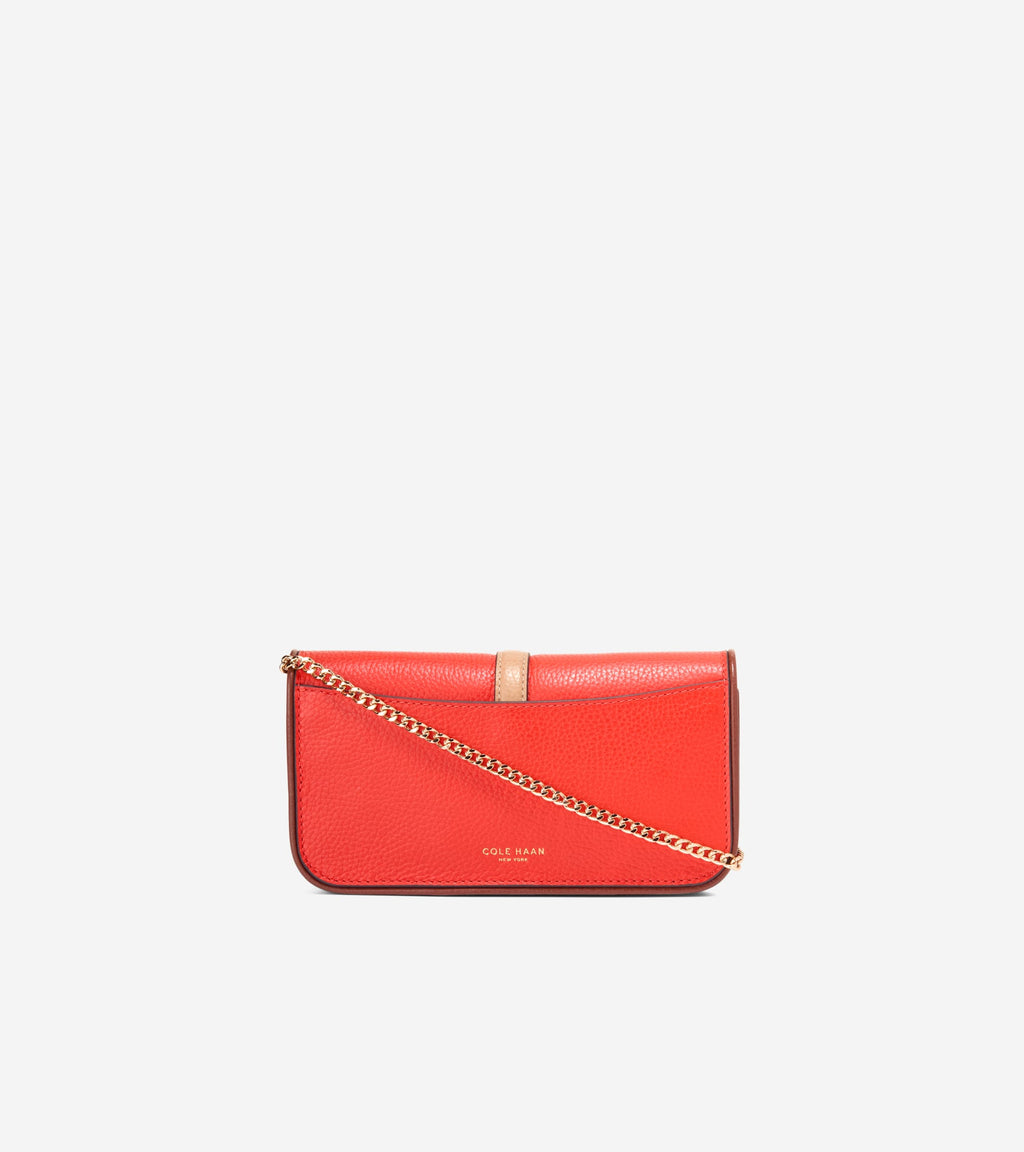 Women's Alexandria Wallet On A Chain-Summer Fig