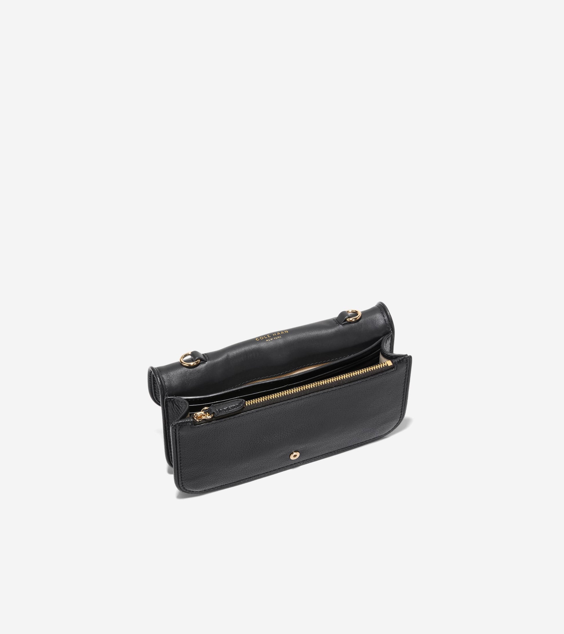Women's Alexandria Wallet On A Chain-Black