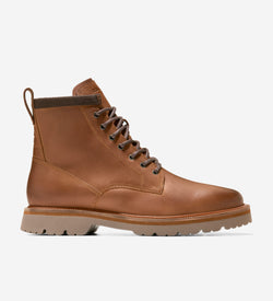 Men's American Classics Waterproof Plain Toe Boot-British Tan-Irish Coffee