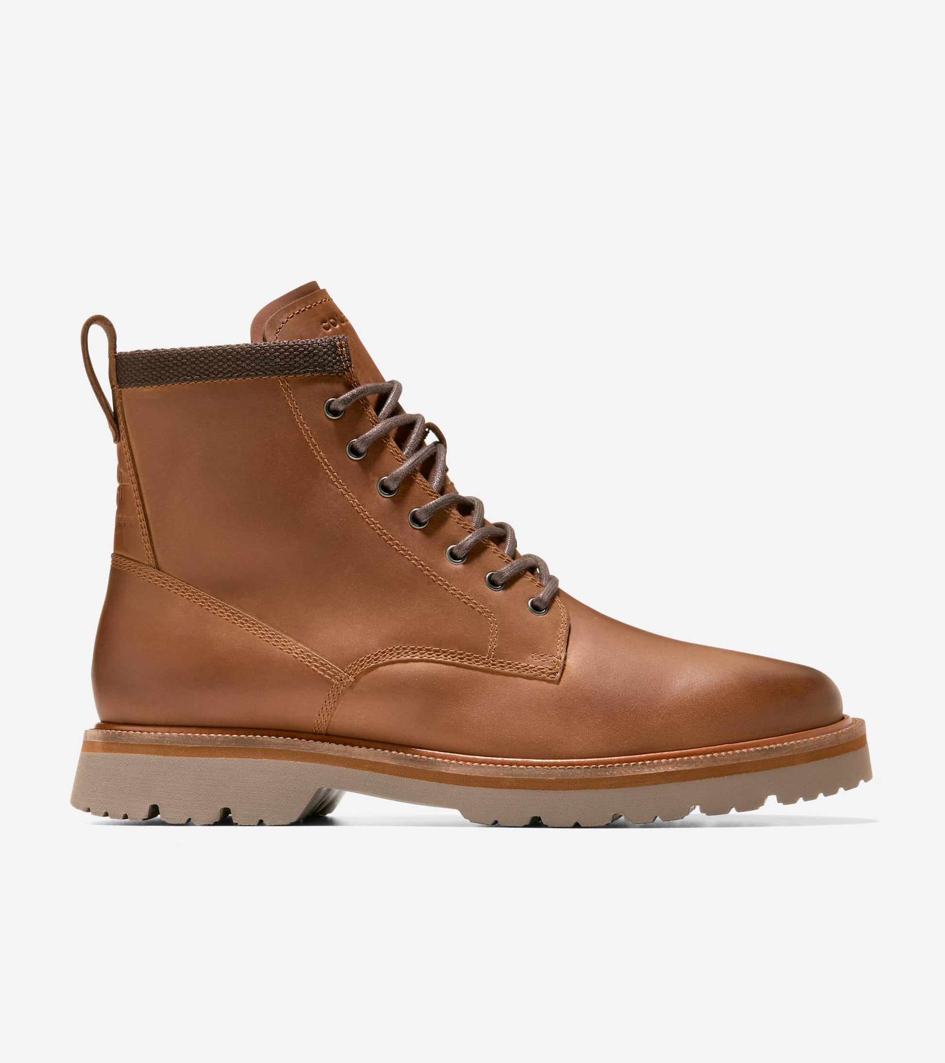 Men's American Classics Waterproof Plain Toe Boot-British Tan-Irish Coffee