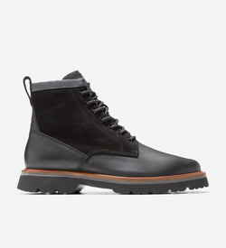 Men's American Classics Waterproof Plain Toe Boot-Black Oiled-Natural-Black