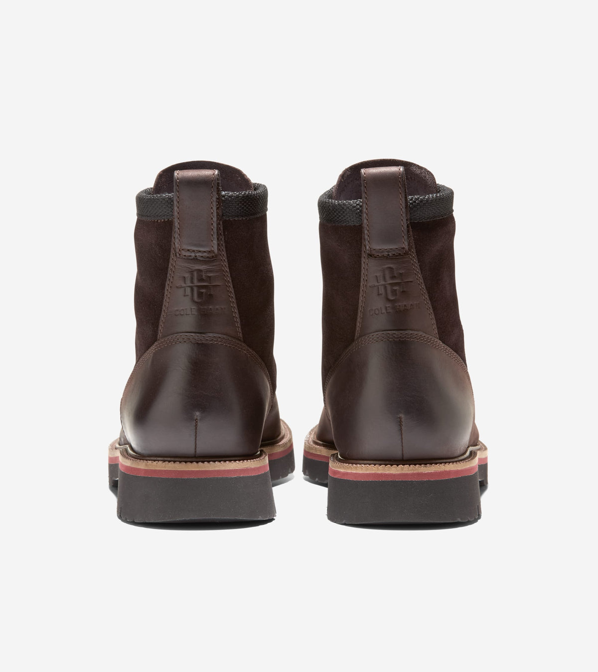 Men's American Classics Waterproof Plain Toe Boot-Dark Chocolate-Black