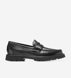 Men's American Classics Penny Loafers-Black
