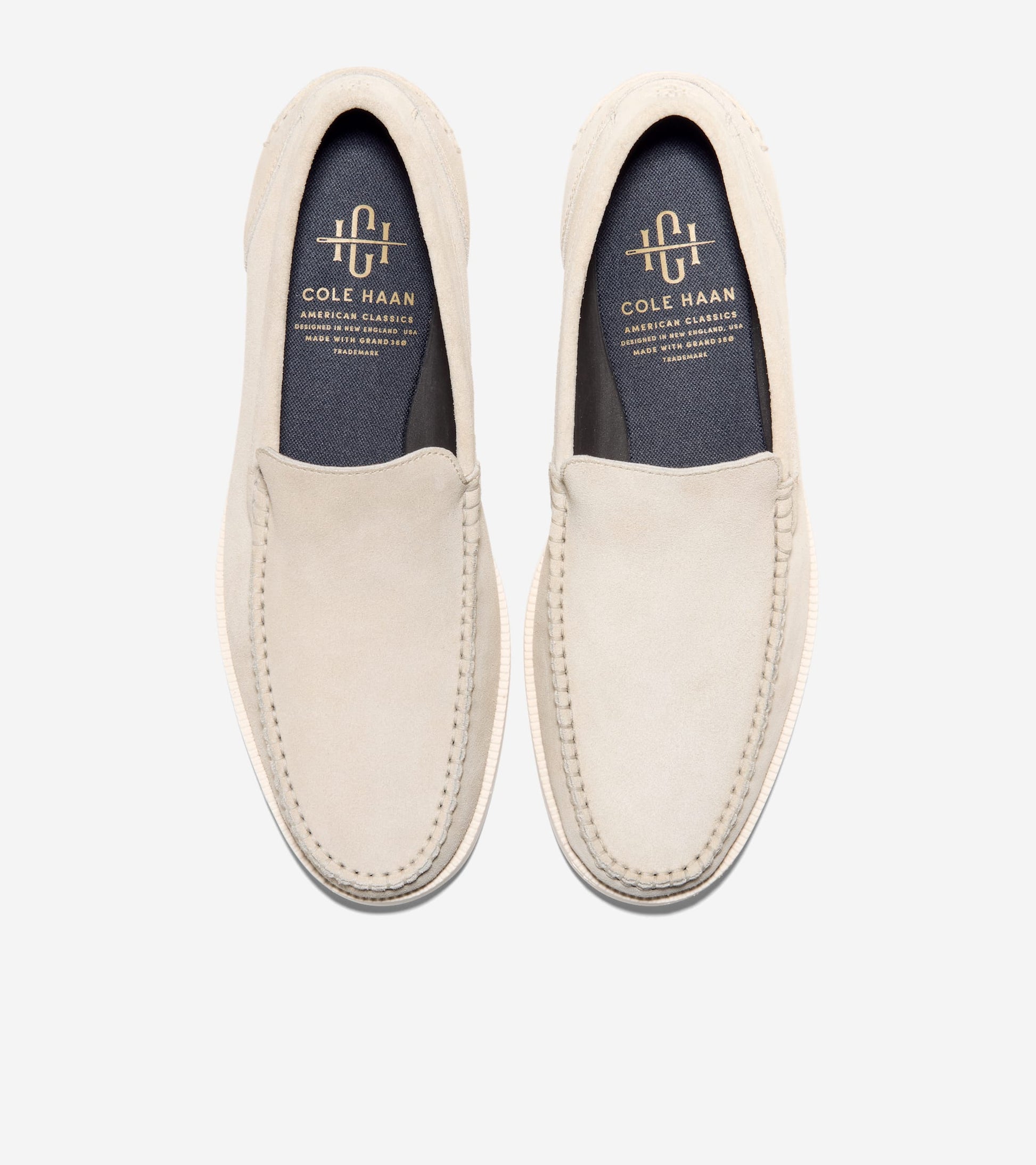 Men's American Classics Hampton Loafers-Angora-Ivory