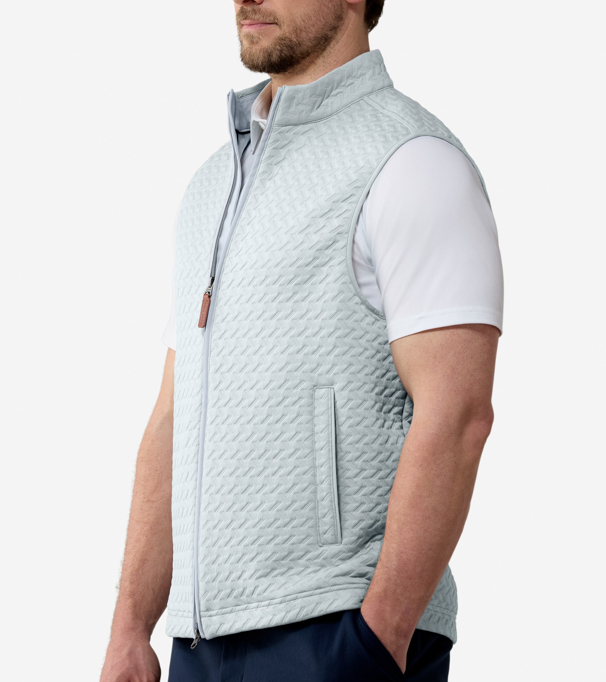 Men's Artisan Vest in Grey | Cole Haan