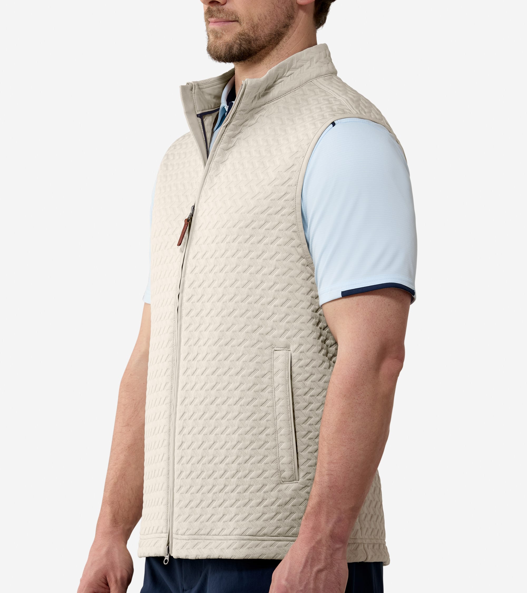 Men's Artisan Vest in Grey | Cole Haan
