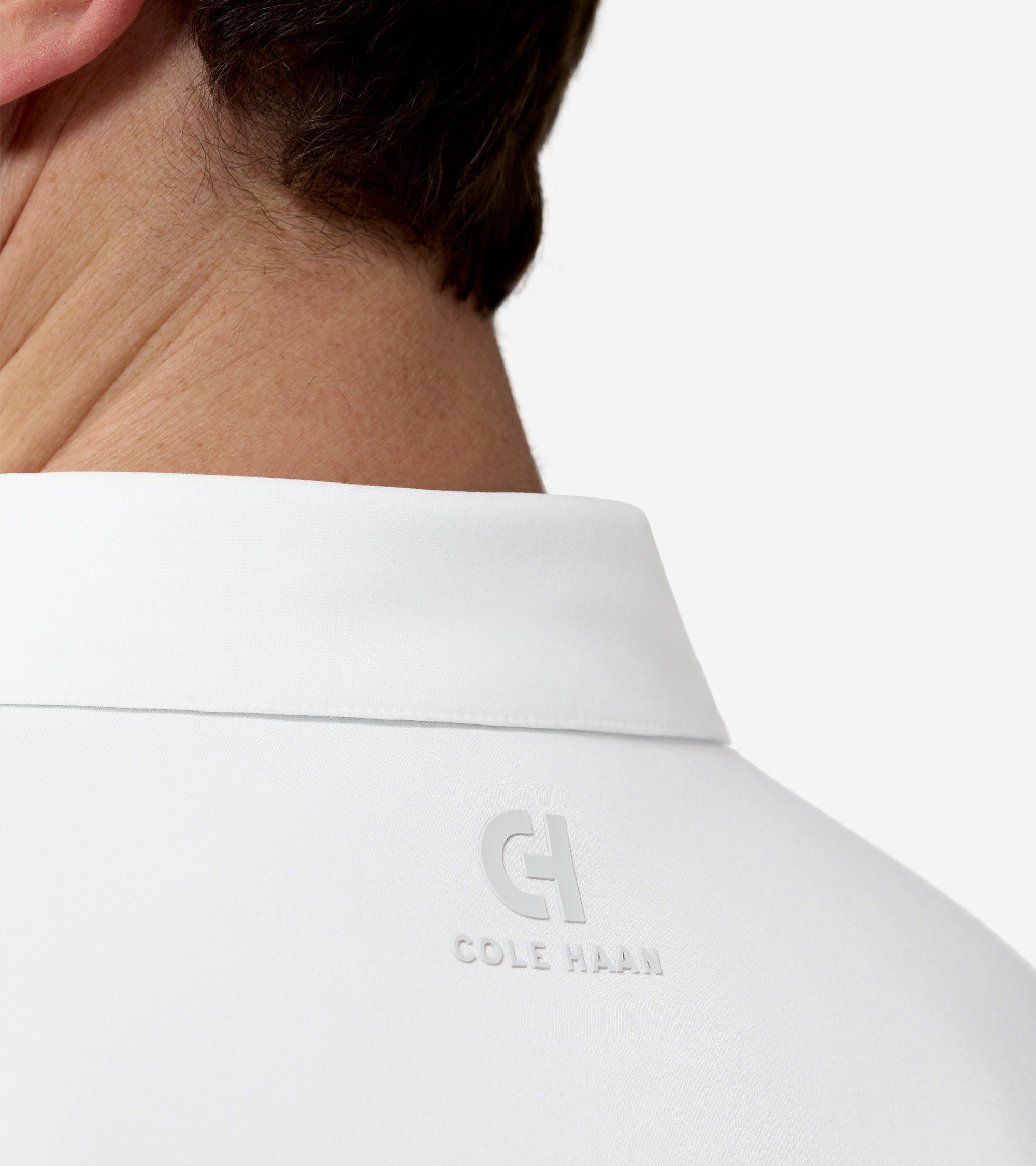 Men's Ashland Polo Shirt in White | Cole Haan