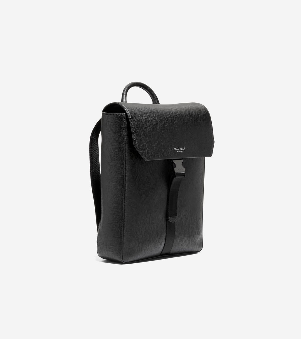 Men's Belmont Slim Backpack-Black