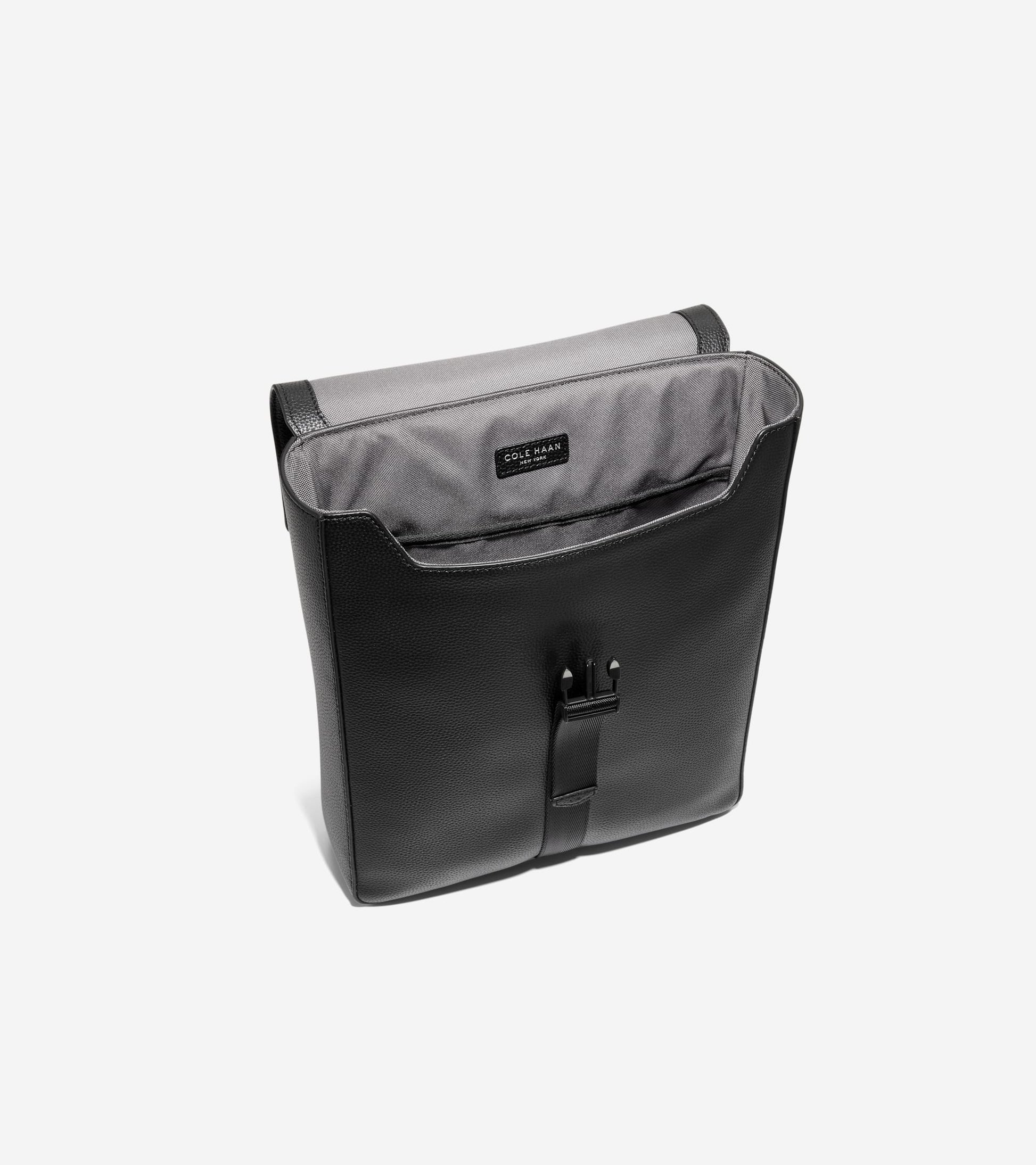 Men's Belmont Slim Backpack-Black