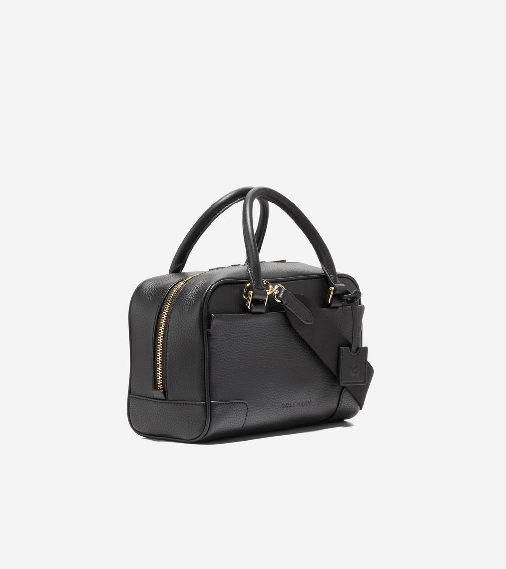 Beverly Small Satchel-Black
