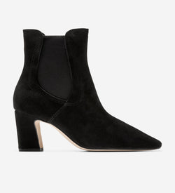 Women's Blanche Snip Toe Chelsea Booties-Black