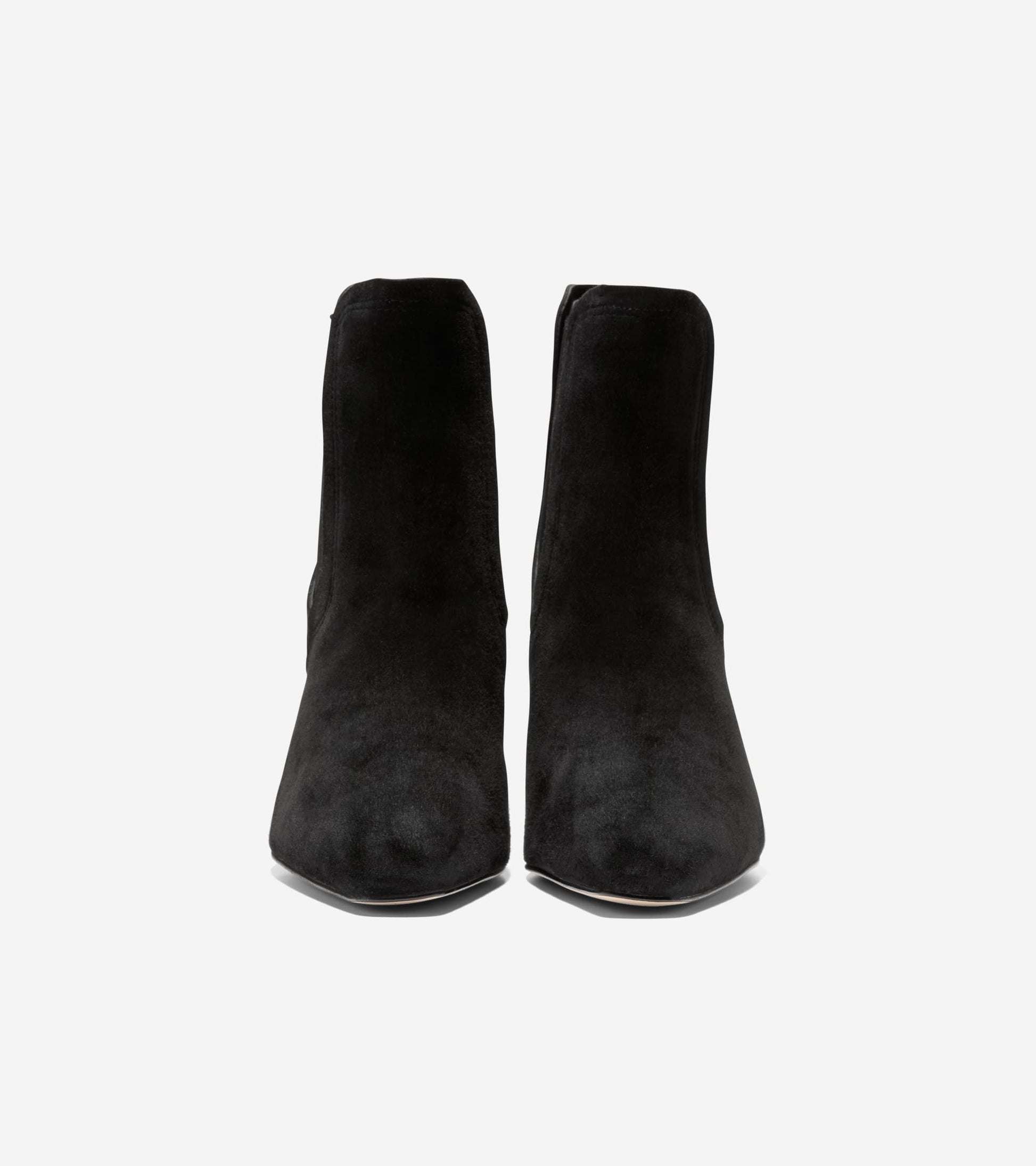 Women's Blanche Snip Toe Chelsea Booties-Black