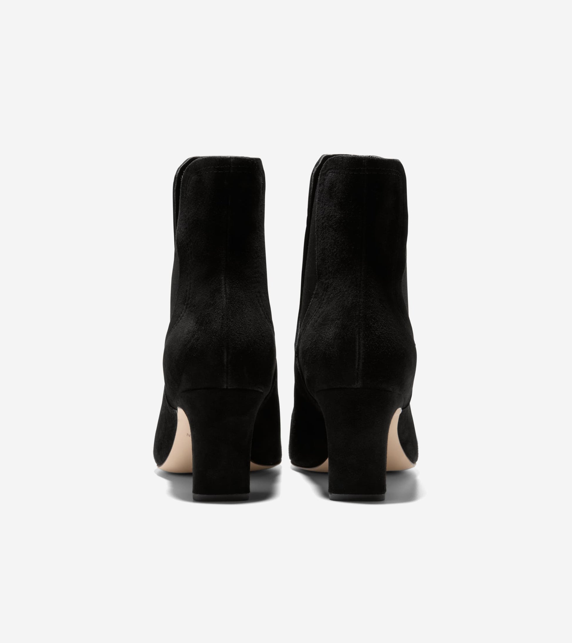 Women's Blanche Snip Toe Chelsea Booties-Black